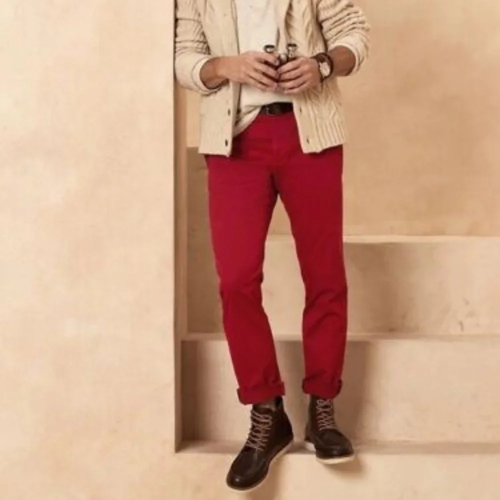 NWOT Banana Republic Rapid Movement Slim Fit Chino Pants